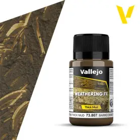Weathering FX : boue épaisse européenne 40ml - VALLEJO 73807