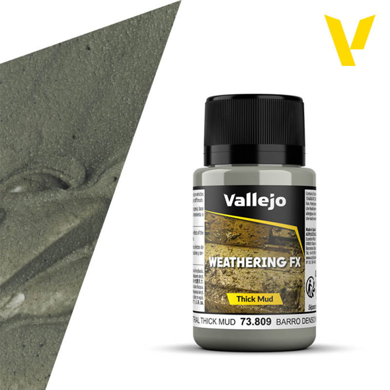 Weathering FX : boue épaisse industrielle 40ml - VALLEJO 73809