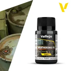 Weathering FX : éclaboussure d'essence 40ml - VALLEJO 73817