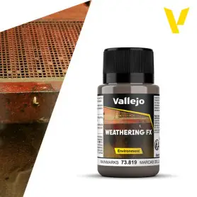 Weathering FX : marques de pluie 40ml - VALLEJO 73819