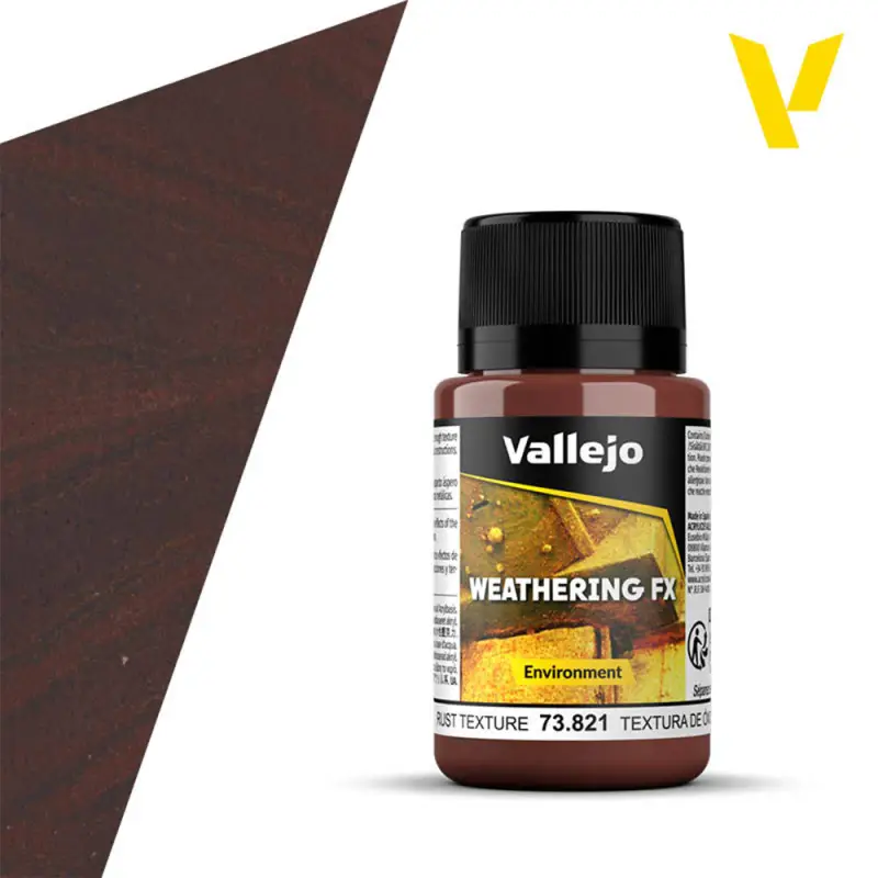 Weathering FX : texture rouille 40ml - VALLEJO 73821
