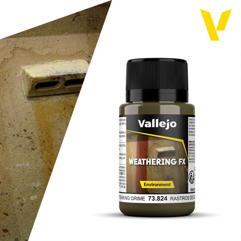 Weathering FX : traces de crasse humide 40ml - VALLEJO 73824