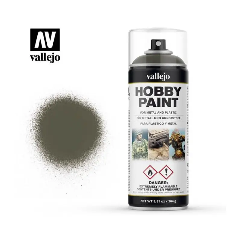 Hobby Paint Russian Green 4BO 400ml - VALLEJO 28003