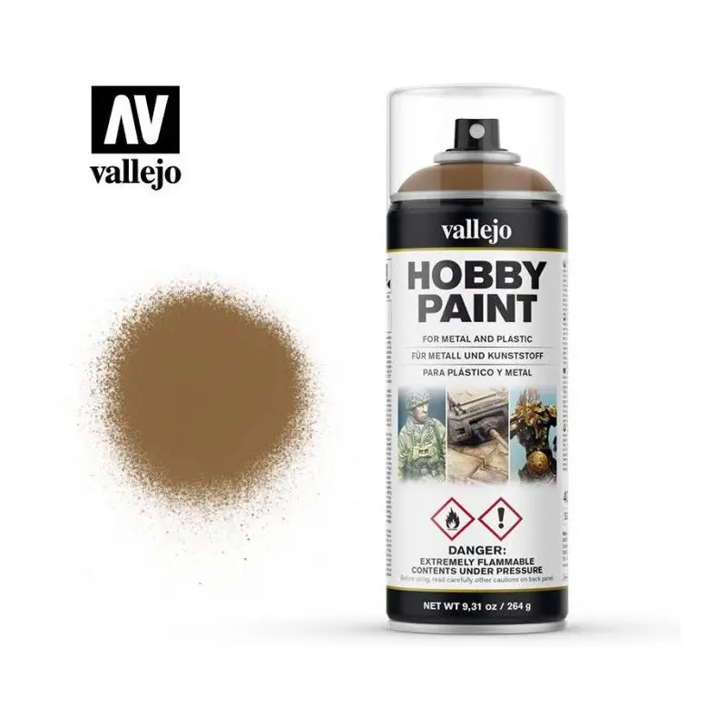 Hobby Paint Leather Brown 400ml - VALLEJO 28014