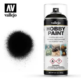Hobby Paint Black Primer 400ml - VALLEJO 28012