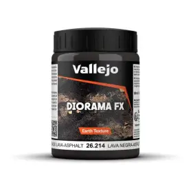 Diorama Fx Black Lava Asphalt 200ml - VALLEJO 26214