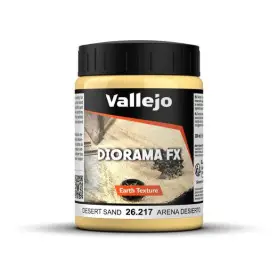 Diorama Fx Earth Texture Desert Sand 200ml - VALLEJO 26217