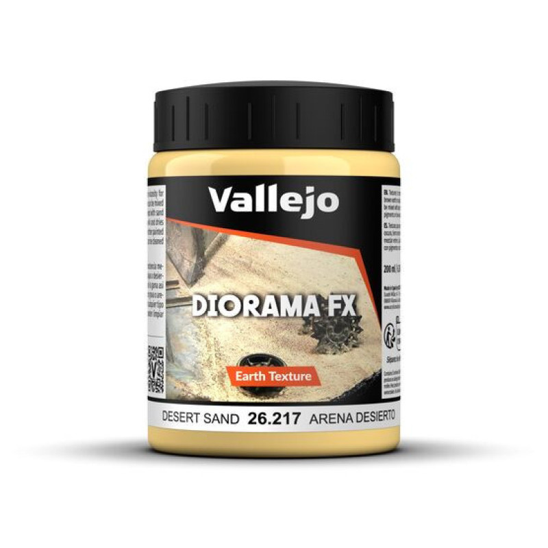 Diorama Fx Earth Texture Desert Sand 200ml - VALLEJO 26217