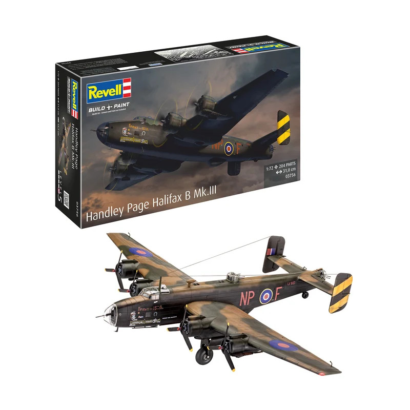 Handley Page Halifax B Mk.III - 1/72 - REVELL 03756