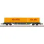 Wagon porte-conteneur Sgns avec conteneurs ép. VI - Z 1/220 - MARKLIN 82642