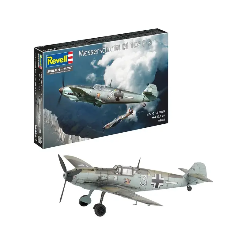 Messerschmitt Bf109E-3 - 1/72 - REVELL 03781