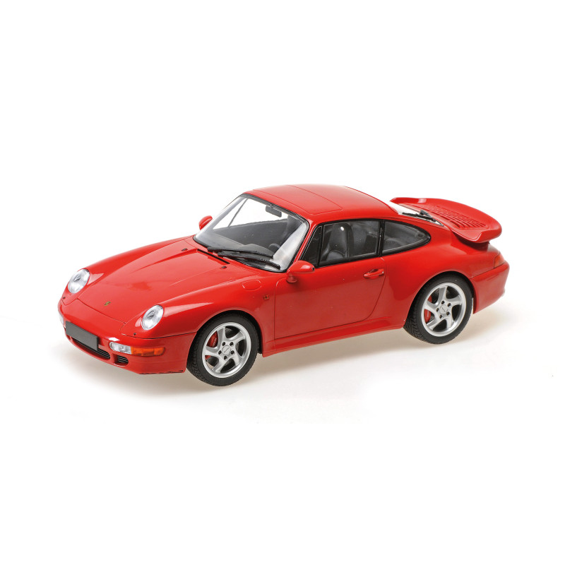 Porsche 911 (993) Turbo rouge 1995 - 1/18 - MINICHAMPS 155061170
