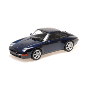 Porsche 911 (993) Bleu métallisé - 1/18 - MINICHAMPS 155061100