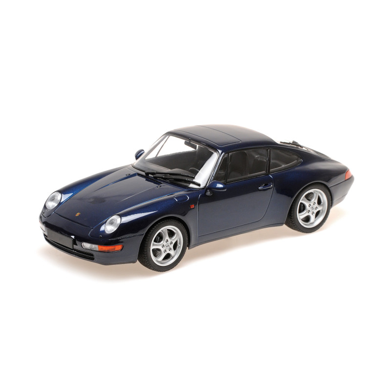 Porsche 911 (993) Bleu métallisé - 1/18 - MINICHAMPS 155061100