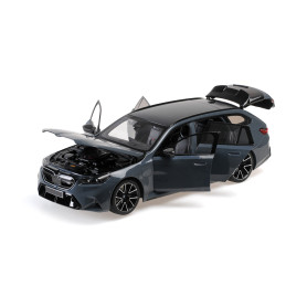 BMW M5 Touring gris métallisé 2024 - 1/18 - MINICHAMPS 110023901