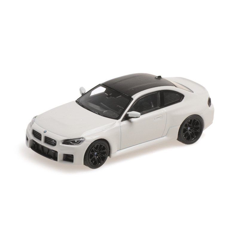 BMW M2 2023, blanche, édition limitée 336 pièces - 1/43 - MINICHAMPS 410023122
