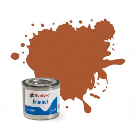 Humbrol 62 - Matt leather (cuir mat) - peinture enamel 14ml AA0672