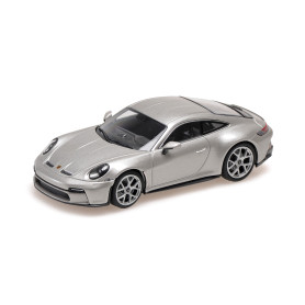 Porsche 911 (992) S/T 2023, GT Silver Metallic - 1/43 - MINICHAMPS 410063022