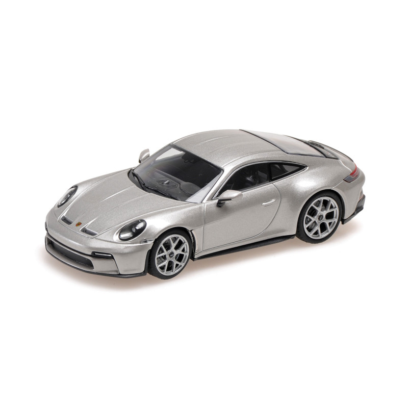 Porsche 911 (992) S/T 2023, GT Silver Metallic - 1/43 - MINICHAMPS 410063022