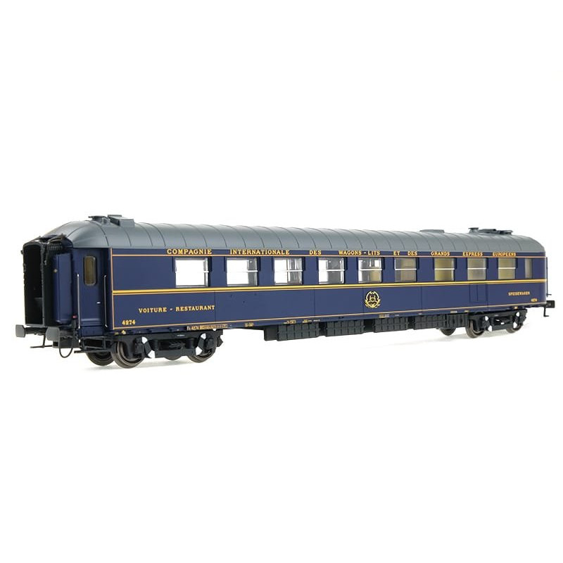 Voiture restaurant WR Breda CIWL SNCF 1956 ép. III - HO 1/87 - LS Models 49199