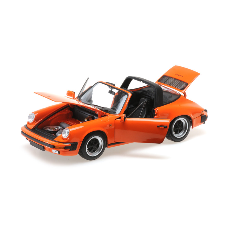 Porsche 911 3.2 Targa Orange 1983 - 1/18 - MINICHAMPS 100063064