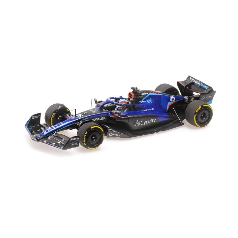 Williams FW44, Nyck de Vries, GP Italie 2022, n°45 - 1/43 - MINICHAMPS 417221645