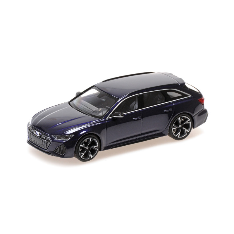 Audi RS6 Avant violet métallisé 2019 - 1/43 - MINICHAMPS 410018016