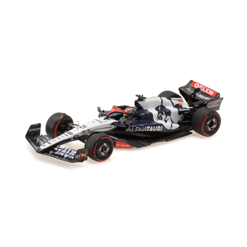 AlphaTauri AT04, Nyck de Vries, saison 2023 - 1/43 - MINICHAMPS 417230121