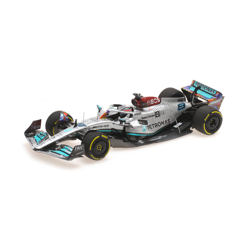 Mercedes-AMG F1 W13 n°63 Russell GP Miami 2022 - 1/43 - MINICHAMPS 417220563