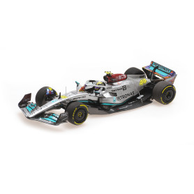 Mercedes AMG F1 W13, Hamilton, n°44, Miami 2022 - 1/43 - MINICHAMPS 417220544