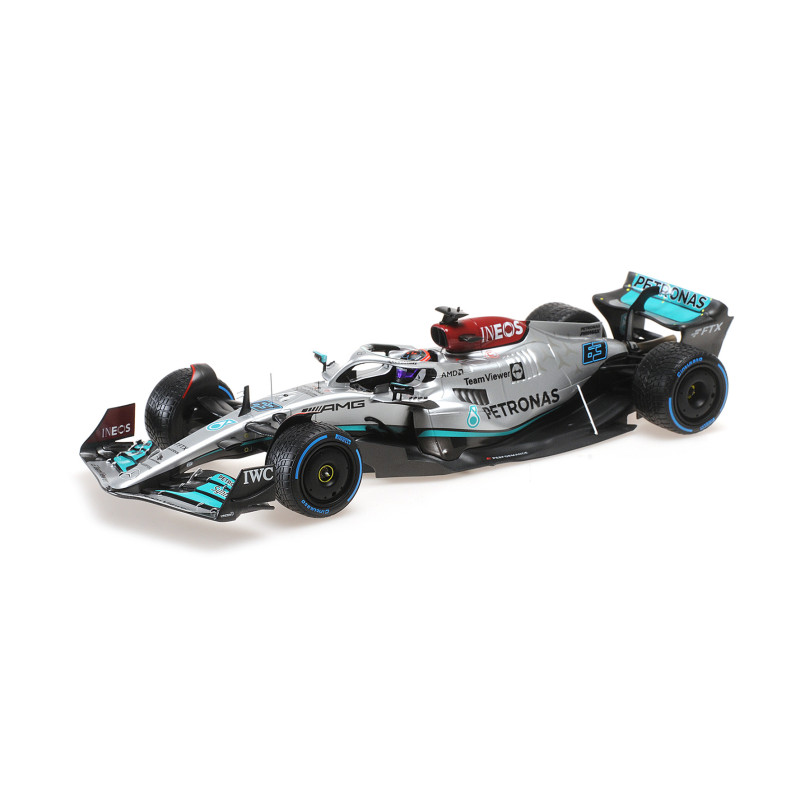 Mercedes-AMG F1 W13, G. Russell, GP Monaco 2022 - 1/18 - MINICHAMPS 110220763