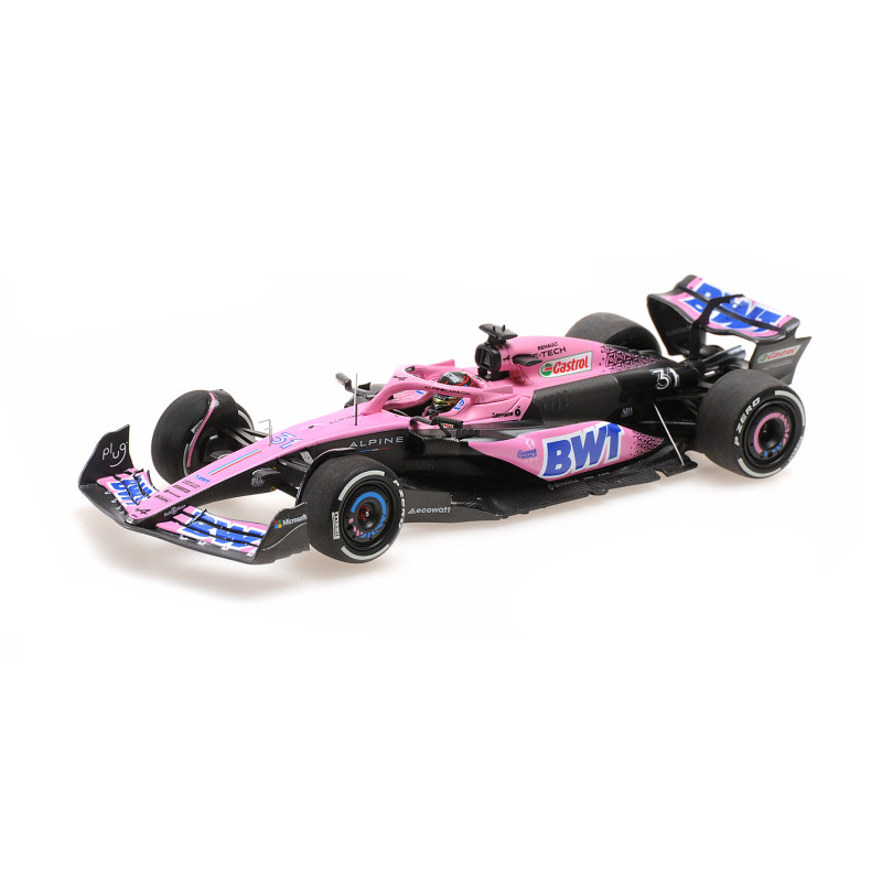 Alpine A523 2023, Ocon, Grand Prix de Bahreïn - 1/43 - MINICHAMPS 417230131