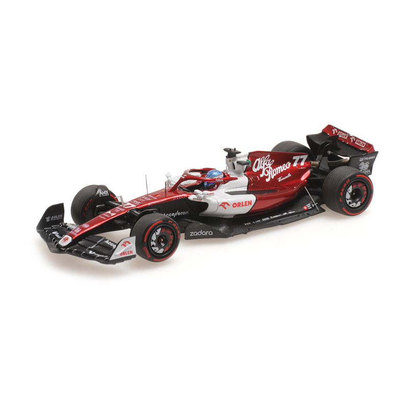 Alfa Romeo C42 n°77, Bottas, GP Bahrain 2022 - 1/43 - MINICHAMPS 417220177