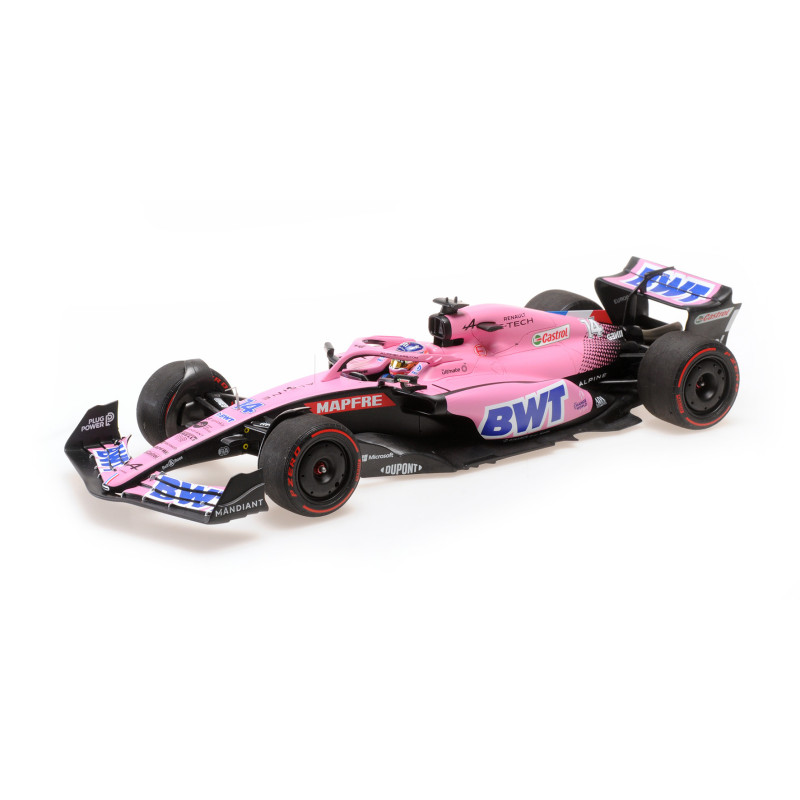 Alpine A522 Alonso, Bahrain GP 2022 - 1/18 - MINICHAMPS 117220114