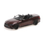 BMW M4 Cabriolet rouge métallisé 2020 - 1/18 - MINICHAMPS 155021032