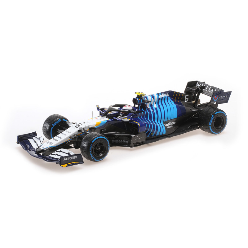 Williams FW43B n°6, GP Belgique 2021, Latifi - 1/18 - MINICHAMPS 117211306