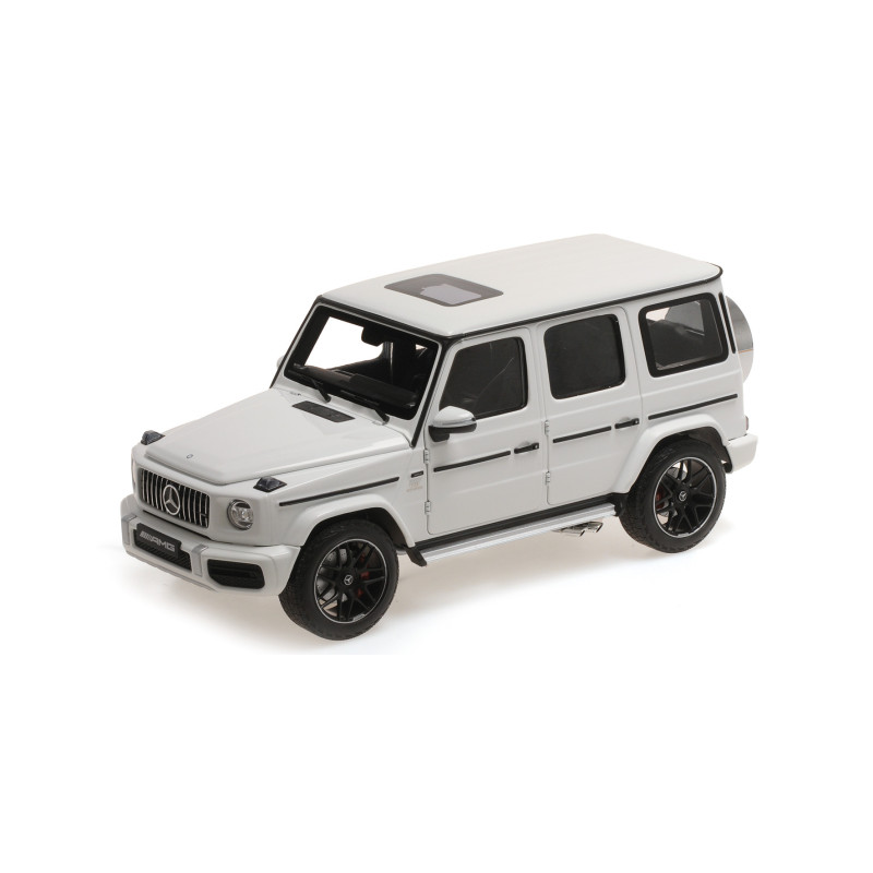 Mercedes AMG G63 blanc 2018 - 1/18 - MINICHAMPS 110037065