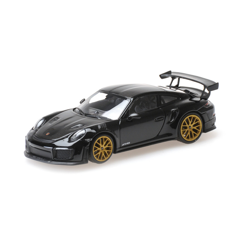 Porsche 911 (991.2) GT2 RS Weissach 2018, Noir - 1/43 - MINICHAMPS 410067291