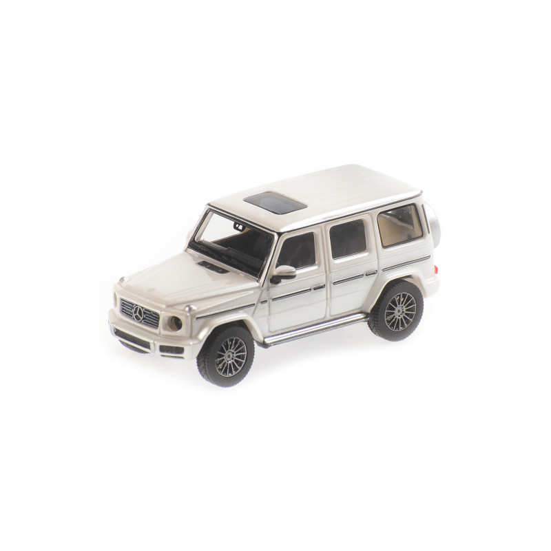 Mercedes-Benz Classe G 500, blanc métallisé - HO 1/87 - MINICHAMPS 870037402
