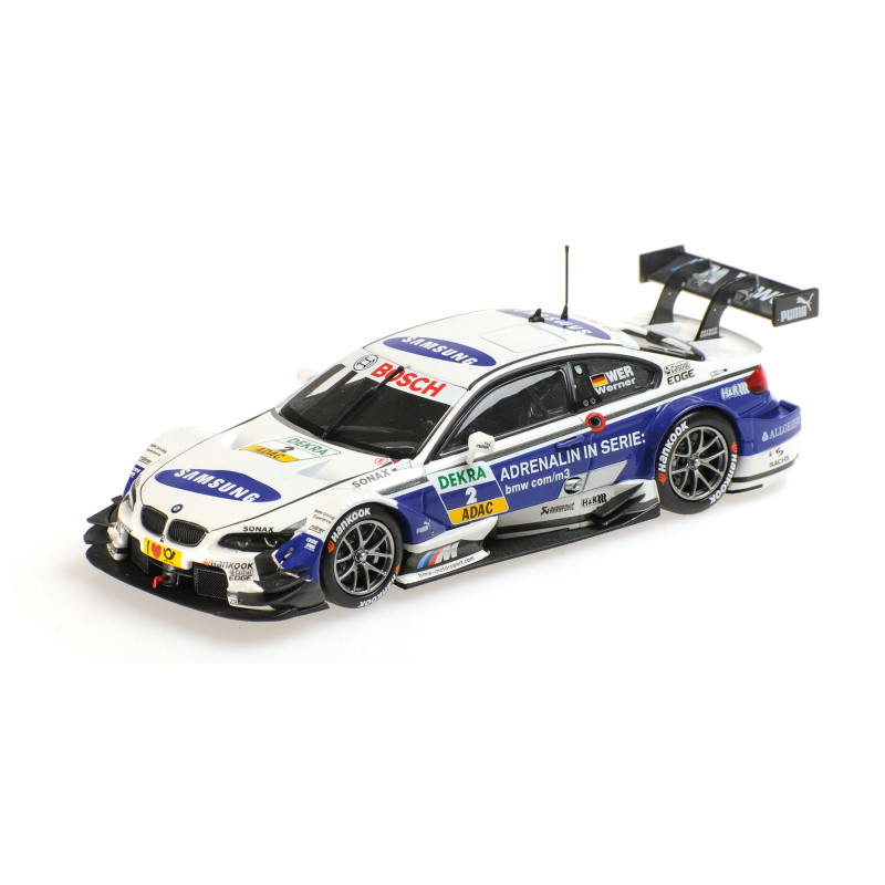 BMW M3 DTM Team Schnitzer, Dirk Werner, DTM 2013 - 1/43 - MINICHAMPS 410132202