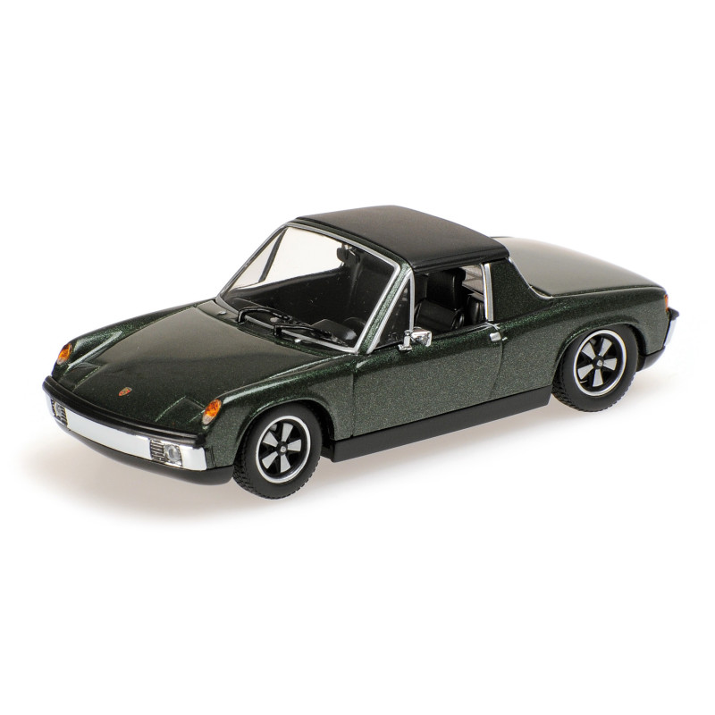 Porsche 914/6, 1970, verte - 1/43 - MINICHAMPS 400065060
