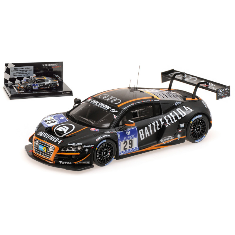 Audi R8 LMS Ultra, WRT n°29, Nürburgring 2013 - 1/43 - MINICHAMPS 437130129