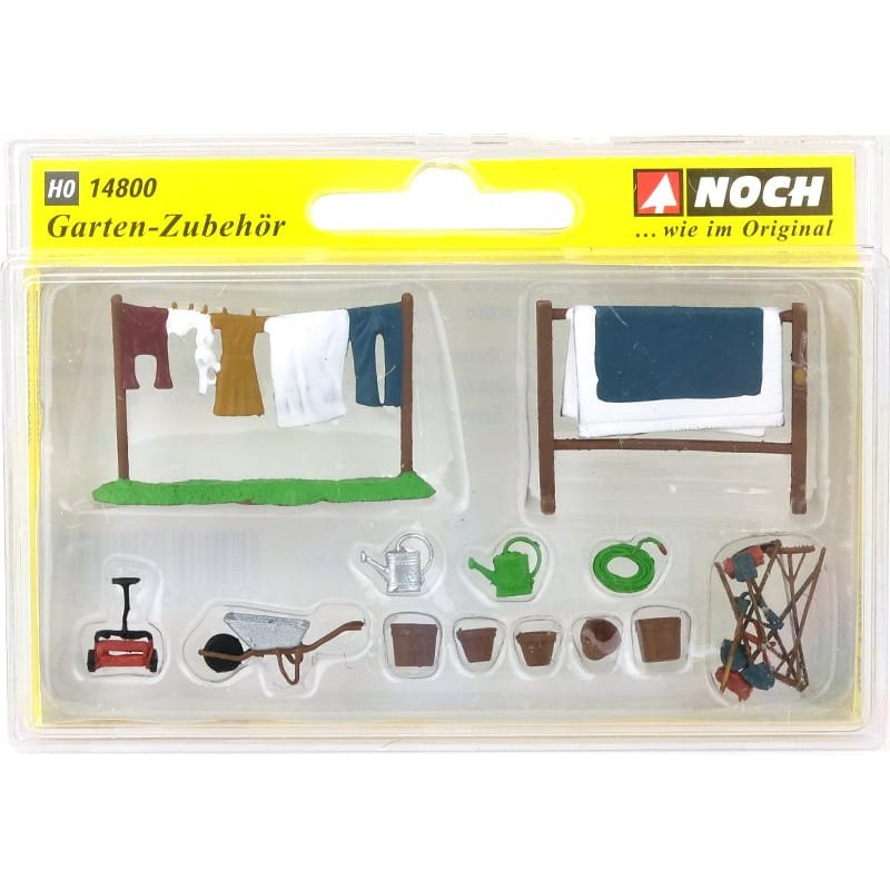 Accessoires de jardin - Echelle HO 1/87 - NOCH 14800