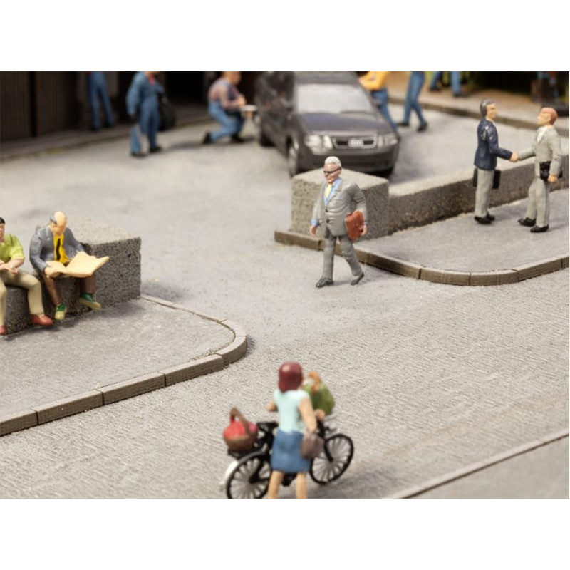 Bordures de trottoir - HO 1/87 - NOCH 14219