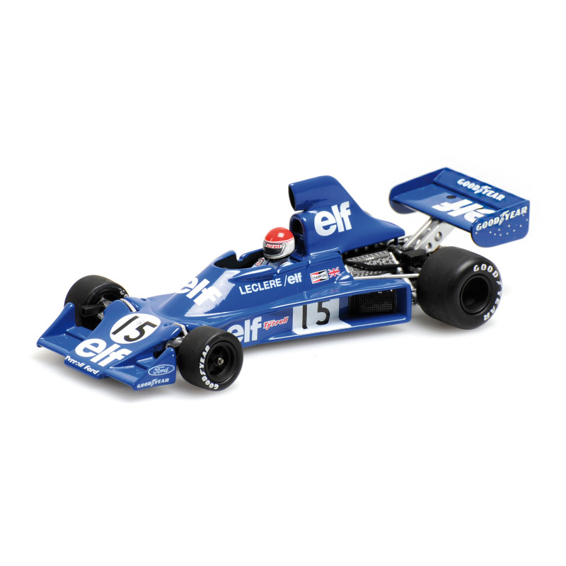 Tyrrell Ford 007 n°15, Leclère, F1 1975 - 1/43 - MINICHAMPS 400750115