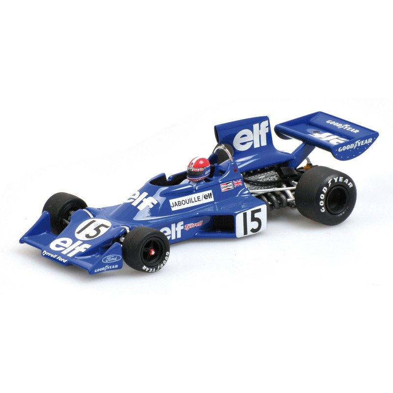 Tyrrell Ford 007 1975, Jean-Pierre Jabouille, n°15 - 1/43 - MINICHAMPS 400750015