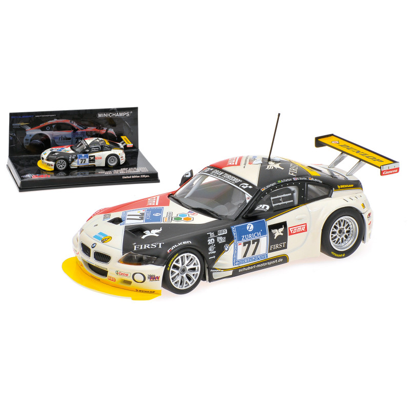 BMW Z4M Coupé, Nürburgring 2009, n°77, Schubert - 1/43 - MINICHAMPS 400092777