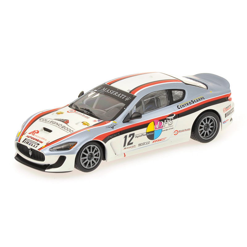 Maserati GranTurismo MC GT4 n°12 Sperati/La Mazza - 1/43 - MINICHAMPS 400101212