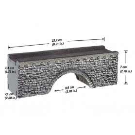 Pont routier - HO 1/87 - NOCH 58690