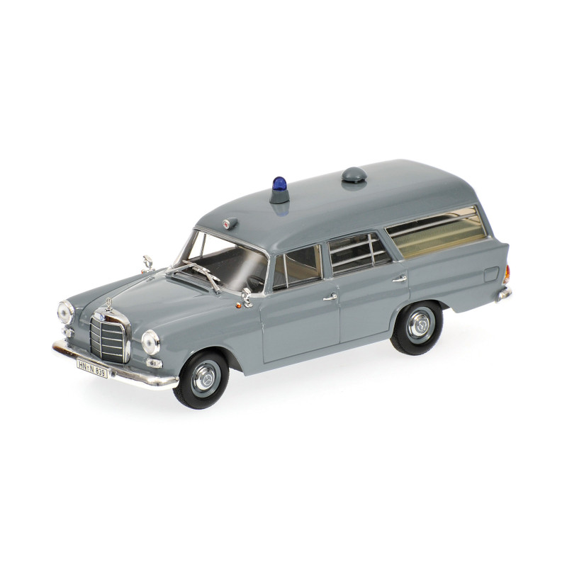 Mercedes-Benz 190 (W110) Ambulance DRK 1961 - 1/43 - MINICHAMPS 400037270